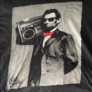 Riot Society Abraham Lincoln Tee Black